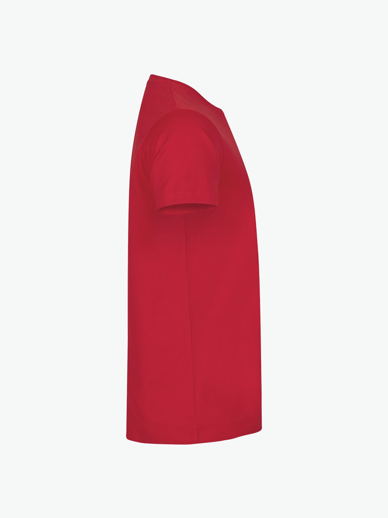 Clique Premium Long-T - Rood T-Shirt Clique