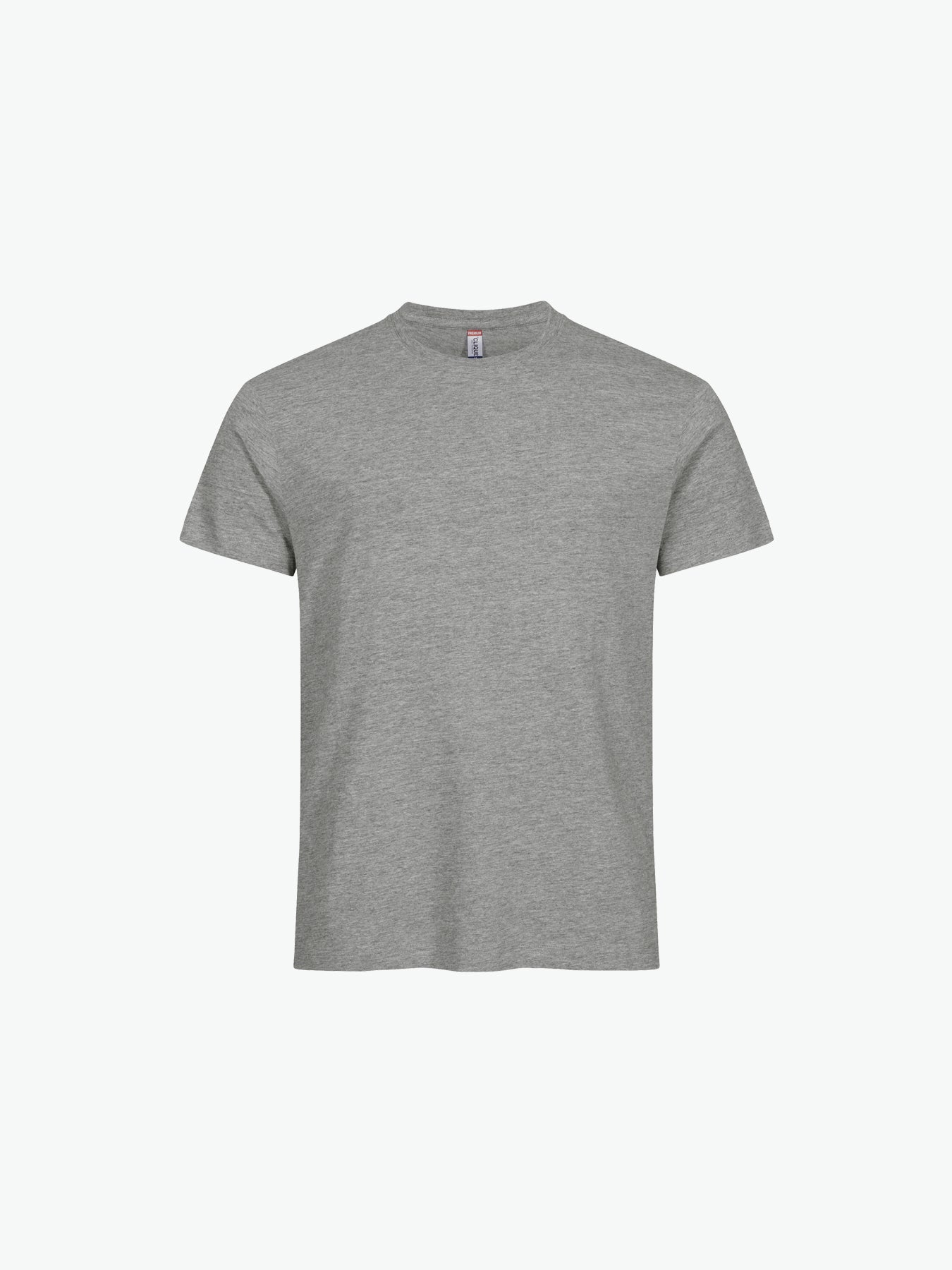 Clique Premium Long-T - Grijsmelange T-Shirt Clique XS