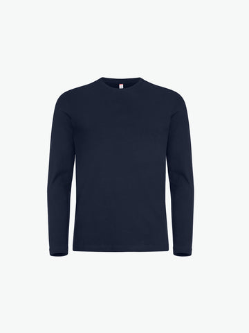 Clique Premium Fashion-T LS - Dark Navy T-Shirt Clique XS