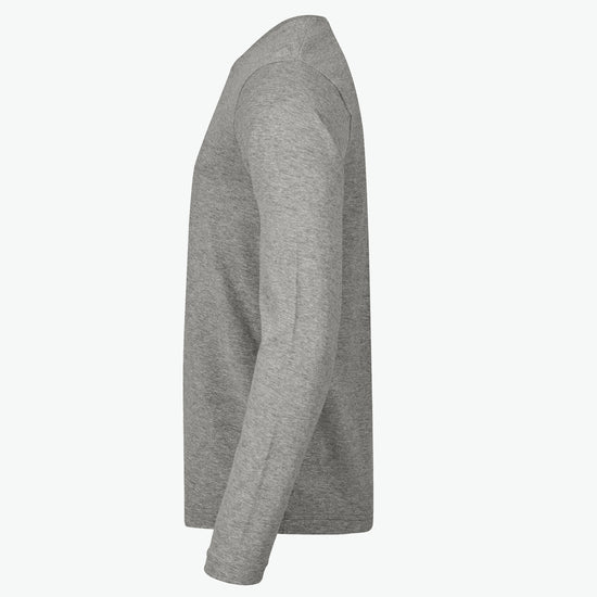 Clique Premium Fashion-T LS - Grijsmelange T-Shirt Clique