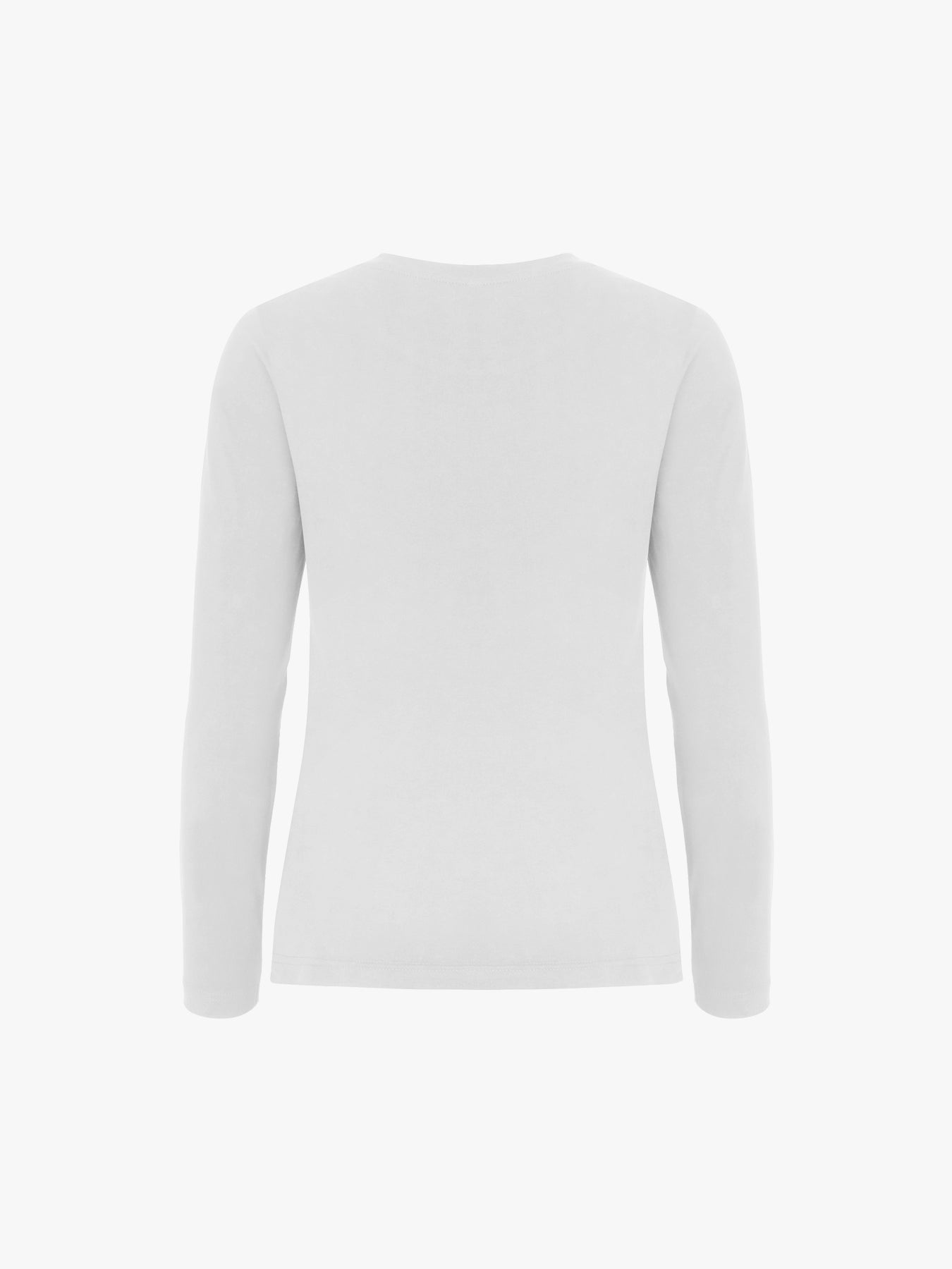 Clique Premium Fashion-T LS Women - Wit T-Shirt Dames Clique