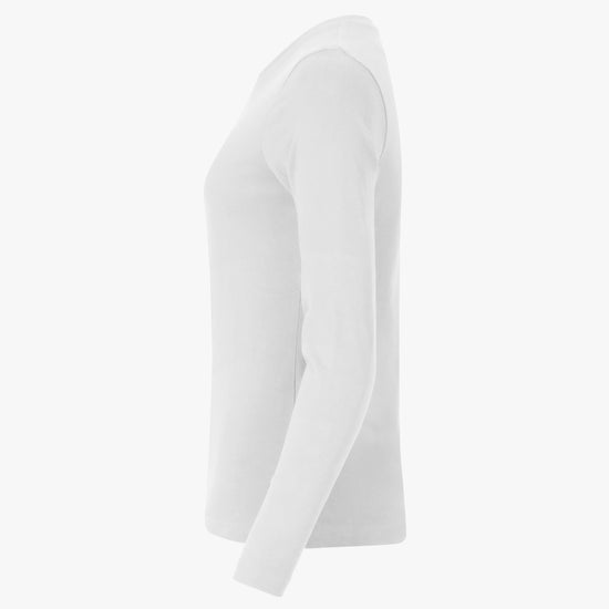 Clique Premium Fashion-T LS Women - Wit T-Shirt Dames Clique