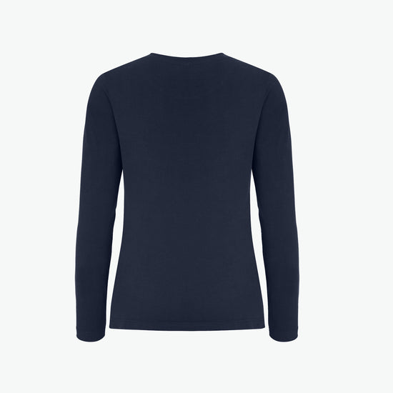 Clique Premium Fashion-T LS Women - Dark Navy T-Shirt Dames Clique