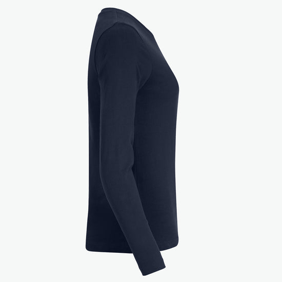 Clique Premium Fashion-T LS Women - Dark Navy T-Shirt Dames Clique