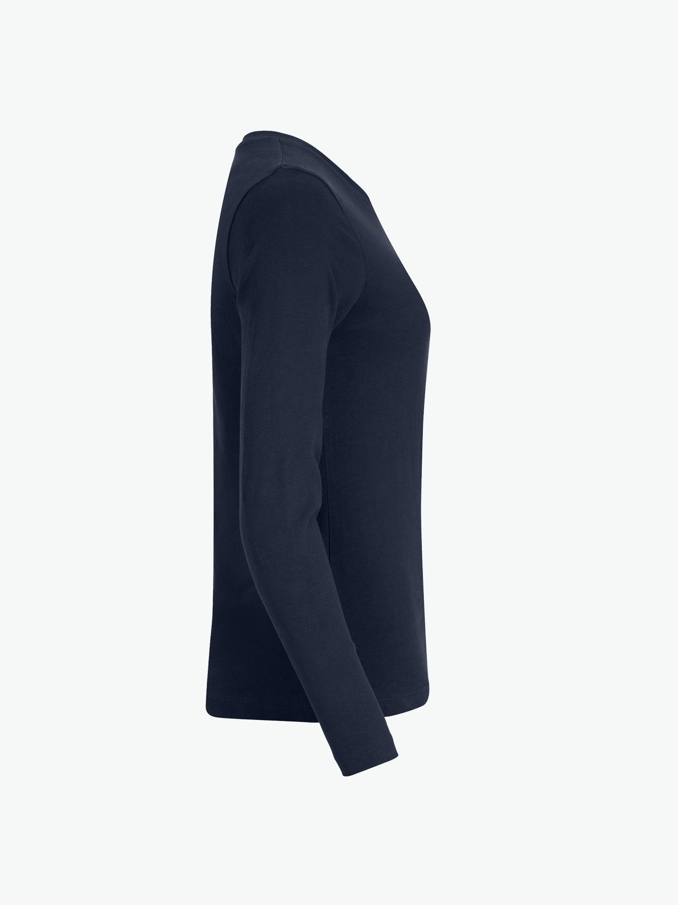 Clique Premium Fashion-T LS Women - Dark Navy T-Shirt Dames Clique