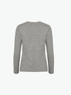 Clique Premium Fashion-T LS Women - Grijsmelange T-Shirt Dames Clique