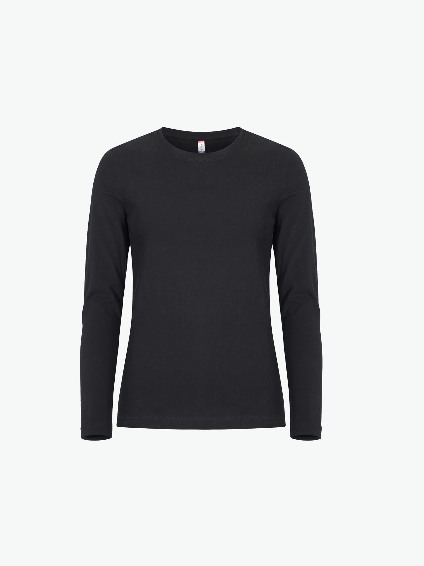 Clique Premium Fashion-T LS Women - Zwart T-Shirt Dames Clique XS