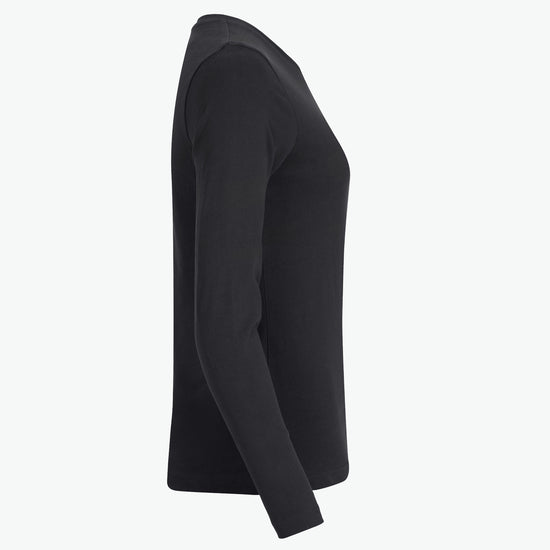 Clique Premium Fashion-T LS Women - Zwart T-Shirt Dames Clique