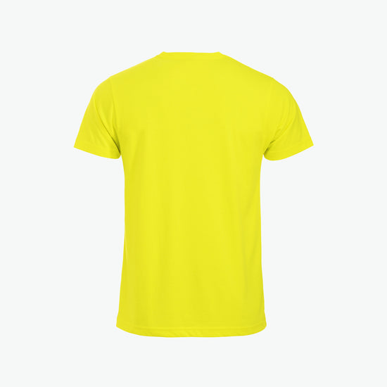 Clique New Classic-T - Signaalgeel T-Shirt Clique