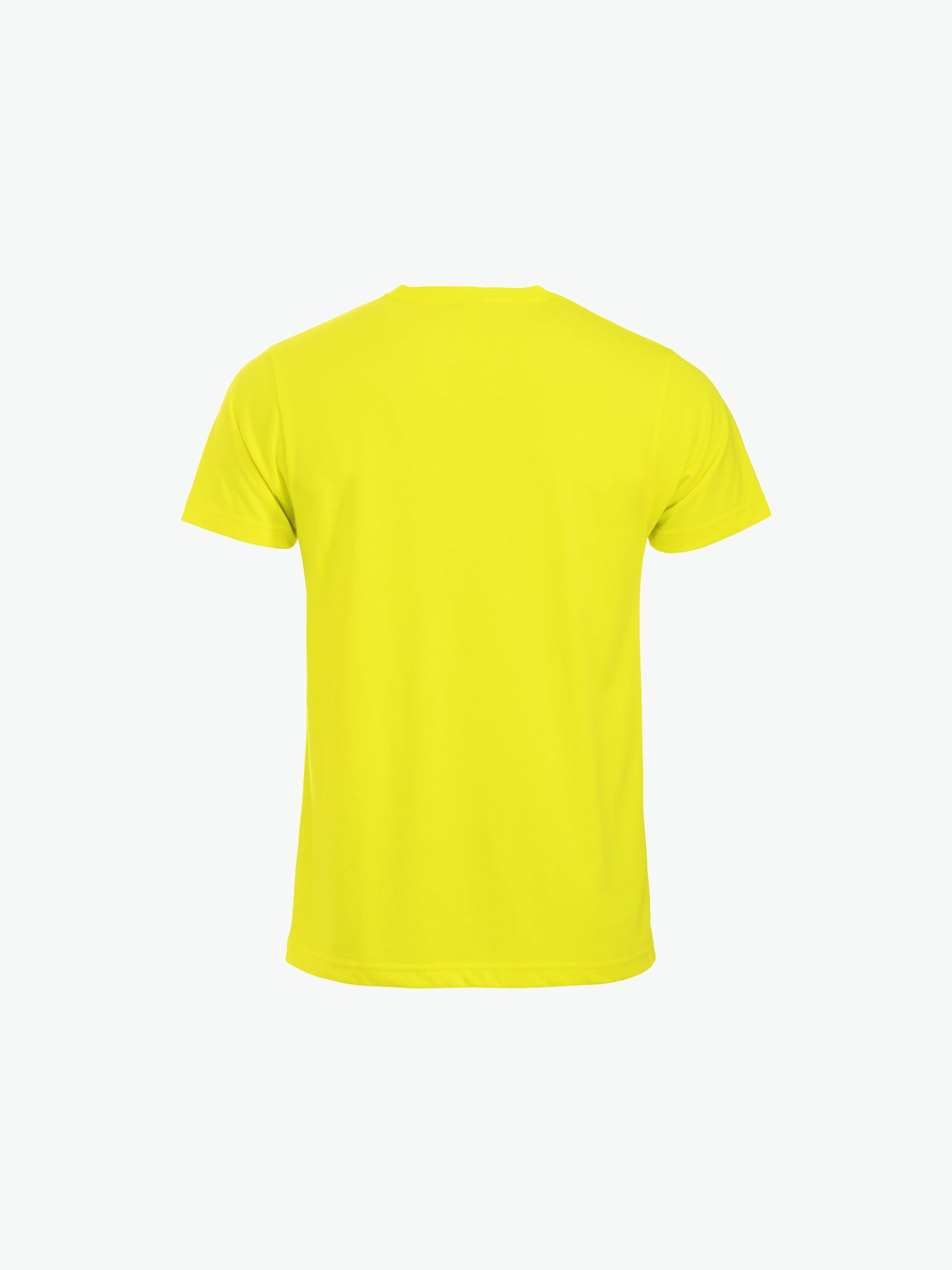 Clique New Classic-T - Signaalgeel T-Shirt Clique