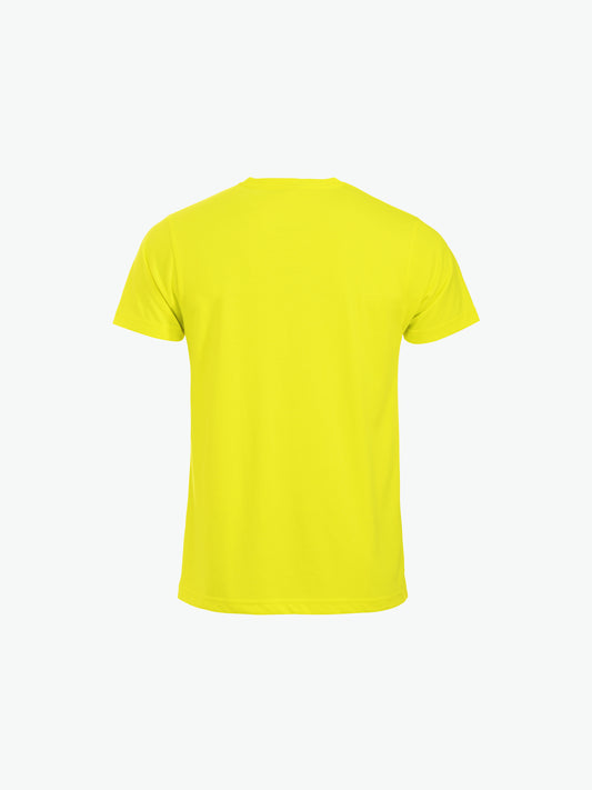 Clique New Classic-T - Signaalgeel T-Shirt Clique