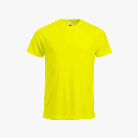 Clique New Classic-T - Signaalgeel T-Shirt Clique XS