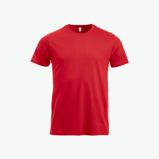 Clique New Classic-T - Rood T-Shirt Clique XS