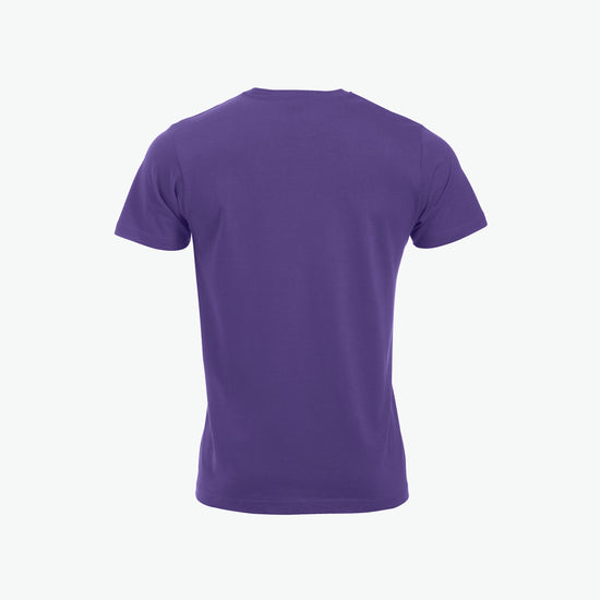 Clique New Classic-T - Helder Lila T-Shirt Clique