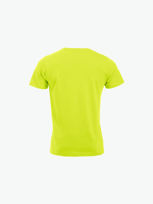 Clique New Classic-T - Signaalgroen T-Shirt Clique
