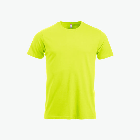 Clique New Classic-T - Signaalgroen T-Shirt Clique XS