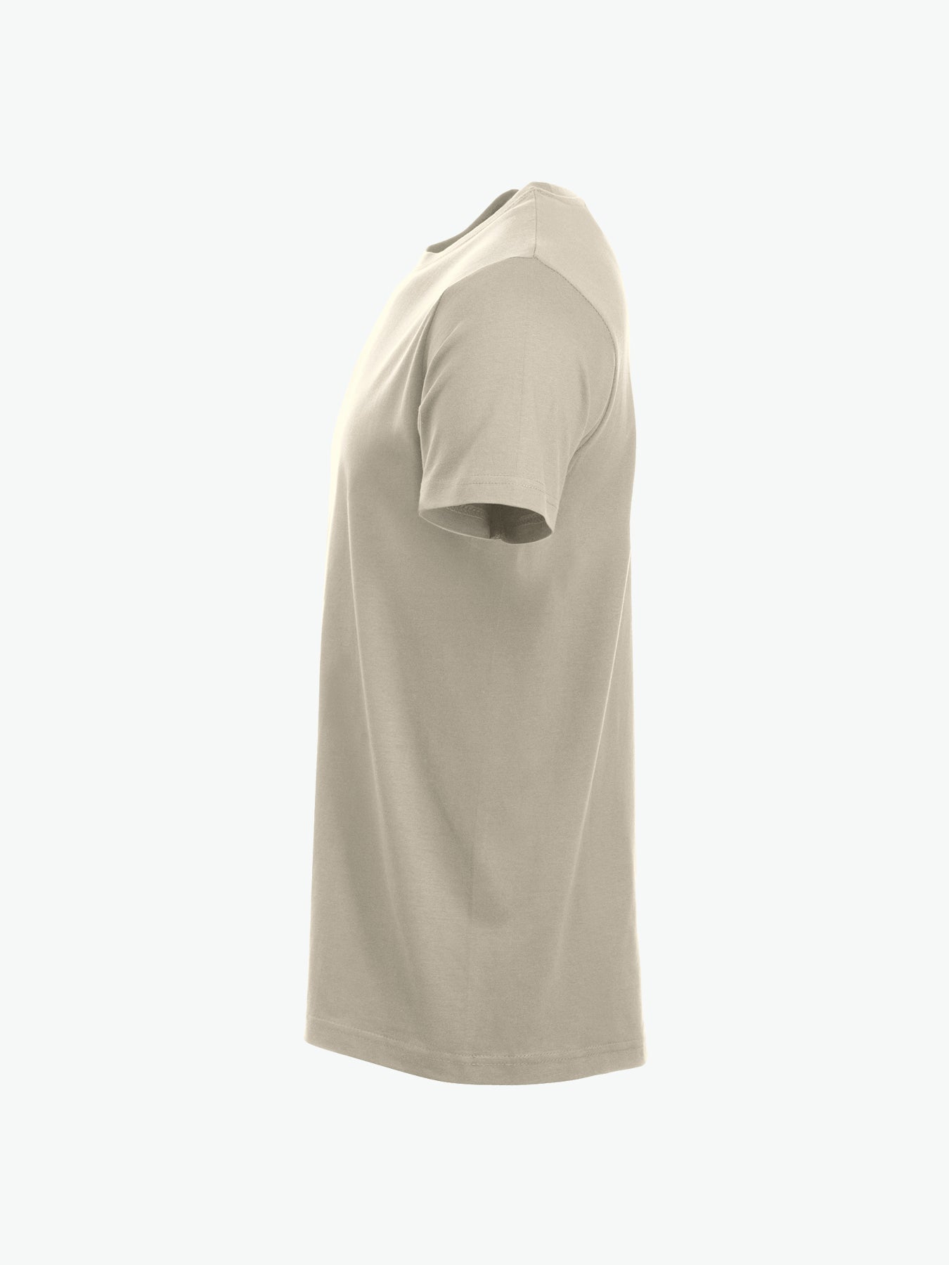 Clique New Classic-T - Licht Khaki T-Shirt Clique