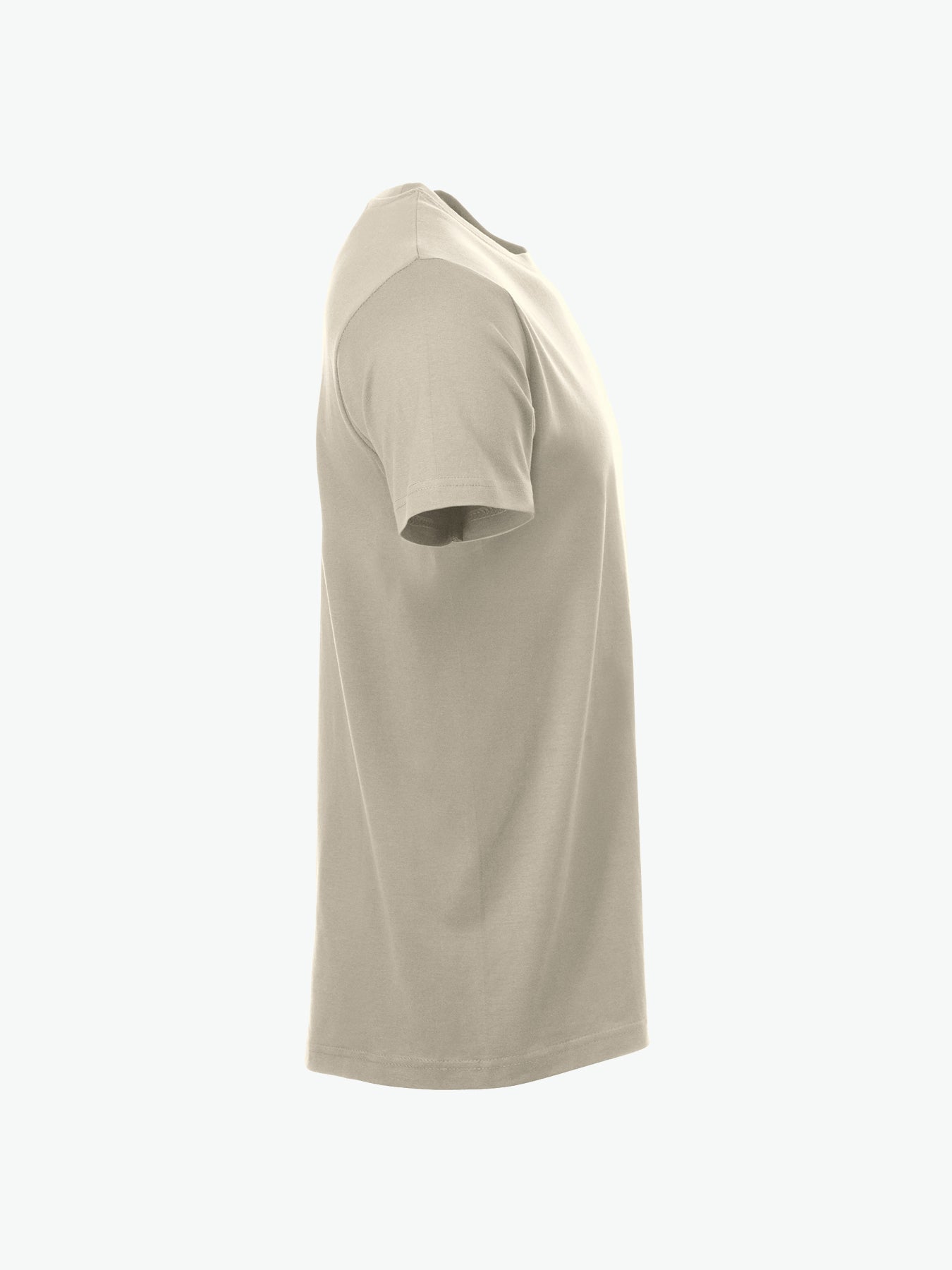 Clique New Classic-T - Licht Khaki T-Shirt Clique