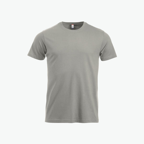 Clique New Classic-T - Zilvergrijs T-Shirt Clique XS