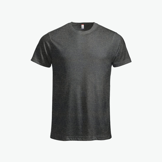 Clique New Classic-T - Antraciet Melange T-Shirt Clique XS