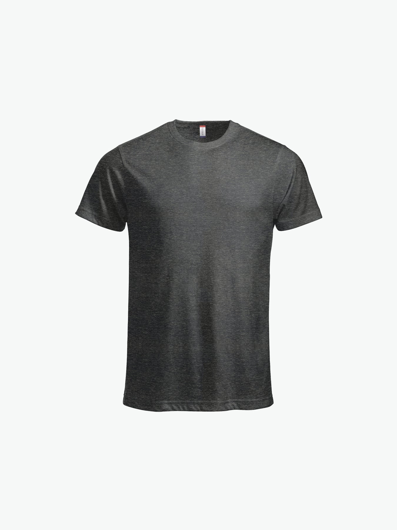 Clique New Classic-T - Antraciet Melange T-Shirt Clique XS