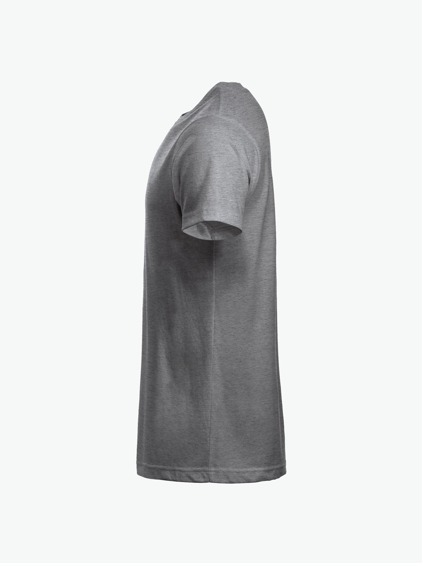 Clique New Classic-T - Grijsmelange T-Shirt Clique