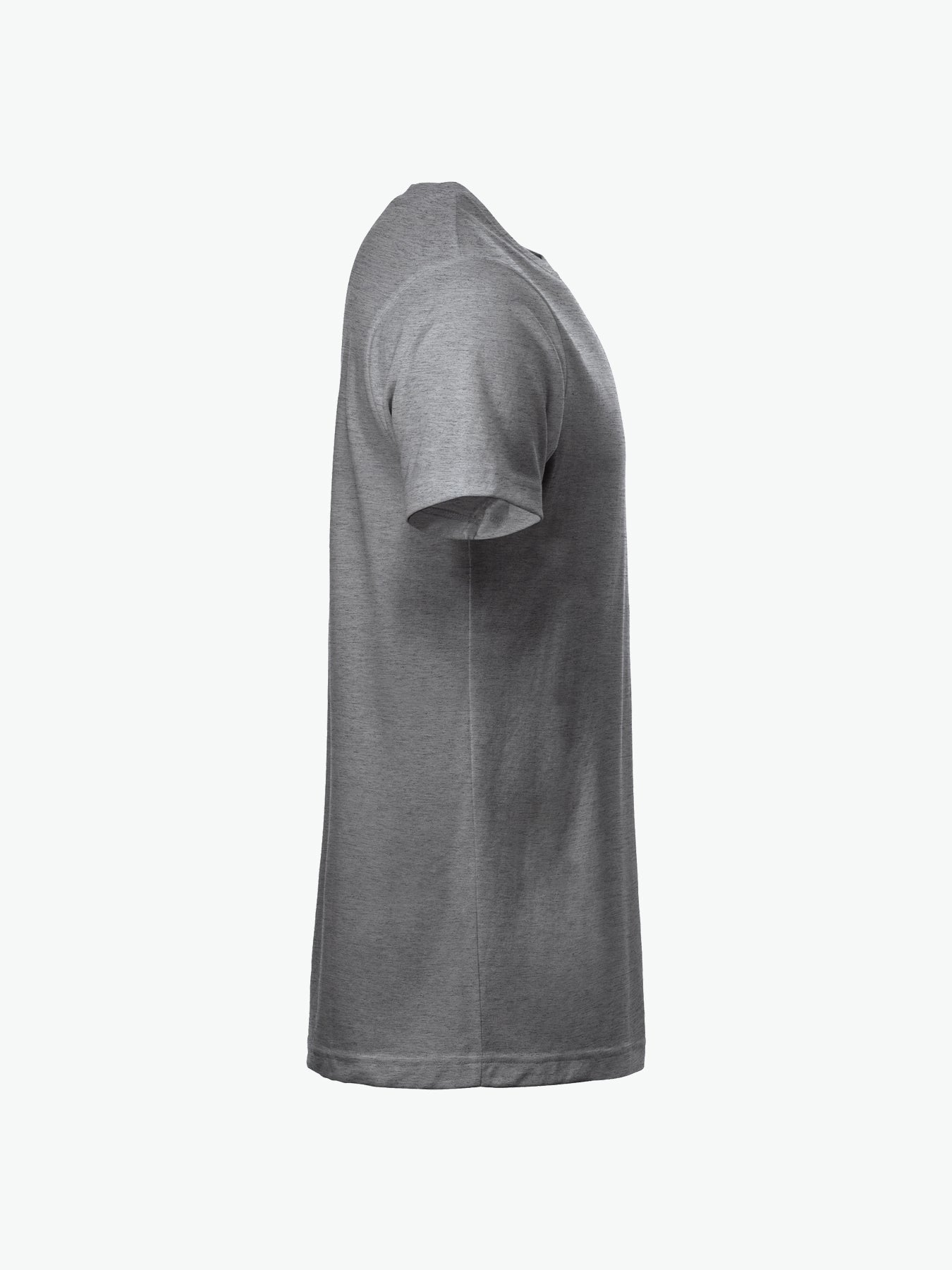 Clique New Classic-T - Grijsmelange T-Shirt Clique