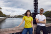Clique New Classic-T - Blauwmelange T-Shirt Clique