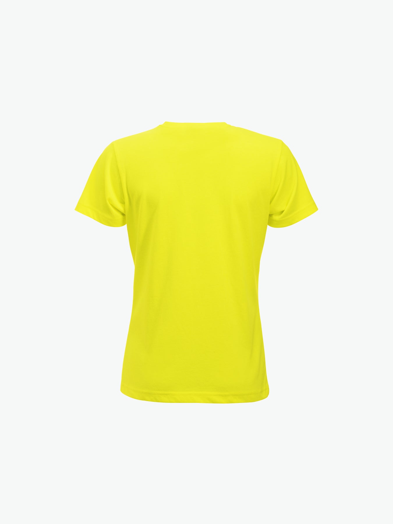 Clique New Classic-T Women - Signaalgeel T-Shirt Dames Clique