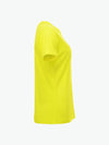 Clique New Classic-T Women - Signaalgeel T-Shirt Dames Clique