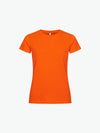 Clique New Classic-T Women - Signaaloranje T-Shirt Dames Clique XS