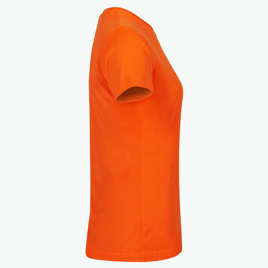 Clique New Classic-T Women - Signaaloranje T-Shirt Dames Clique