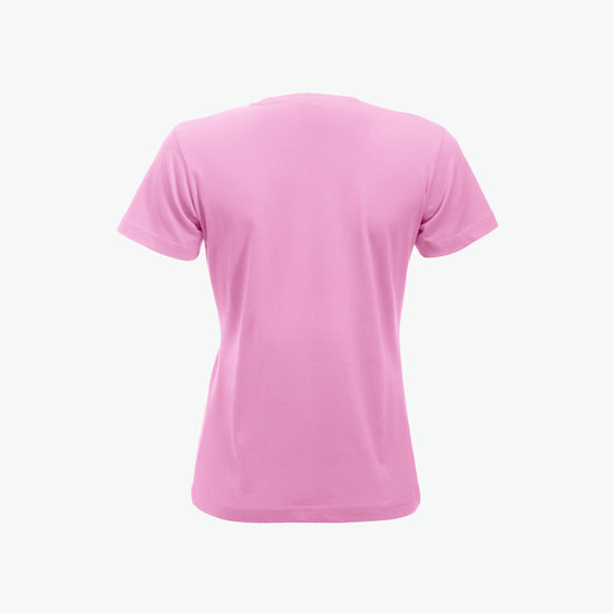 Clique New Classic-T Women - Helder Roze T-Shirt Dames Clique