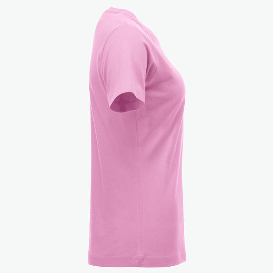 Clique New Classic-T Women - Helder Roze T-Shirt Dames Clique