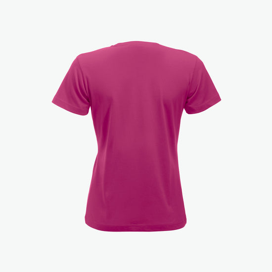 Clique New Classic-T Women - Helder Kersen T-Shirt Dames Clique