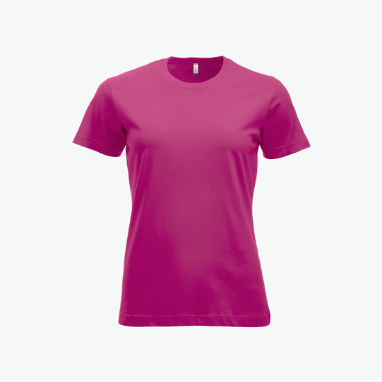 Clique New Classic-T Women - Helder Kersen T-Shirt Dames Clique XS