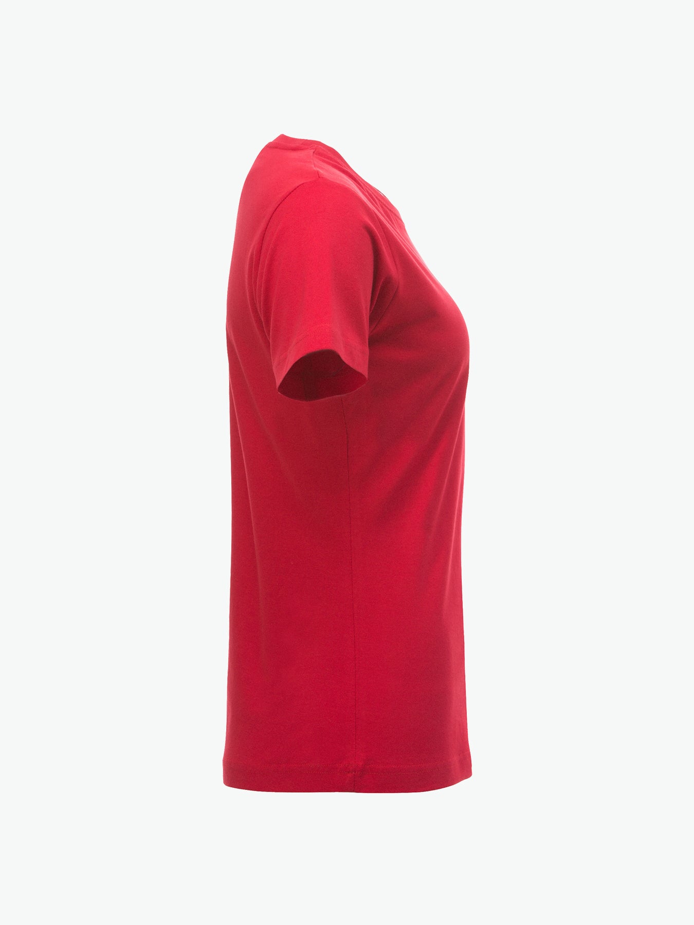 Clique New Classic-T Women - Rood T-Shirt Dames Clique