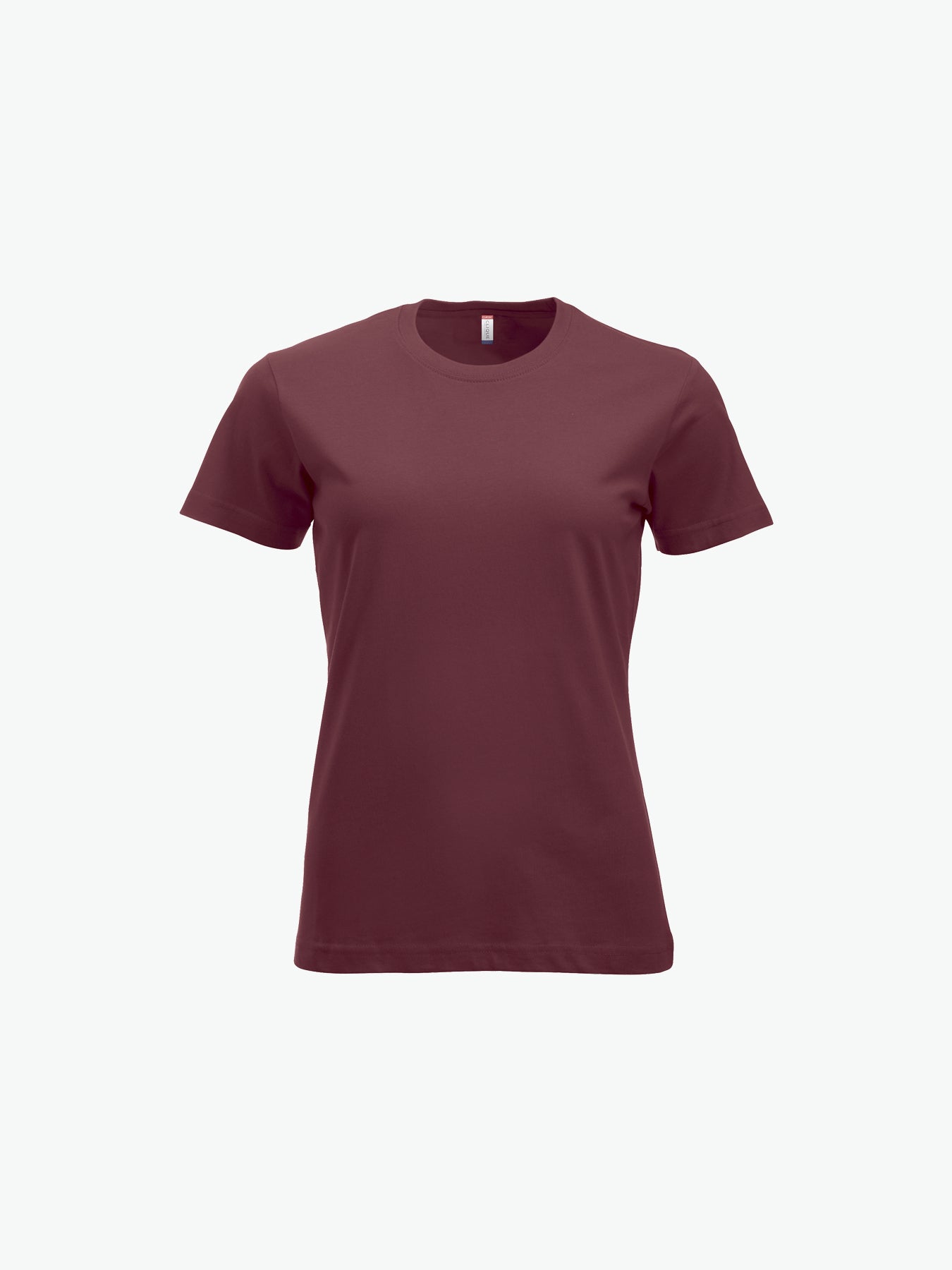 Clique New Classic-T Women - Bordeaux T-Shirt Dames Clique XS