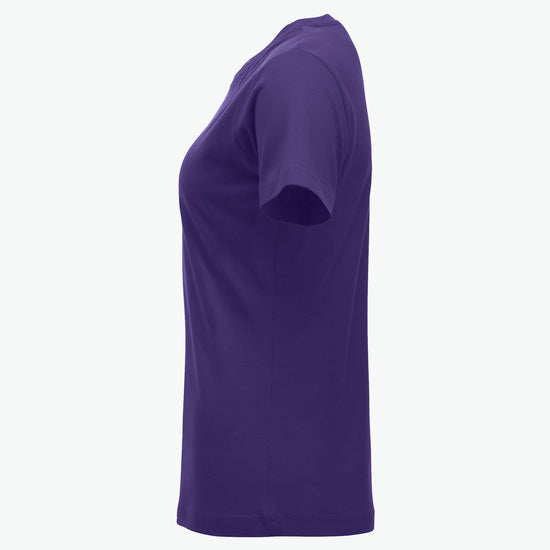 Clique New Classic-T Women - Helder Lila T-Shirt Dames Clique