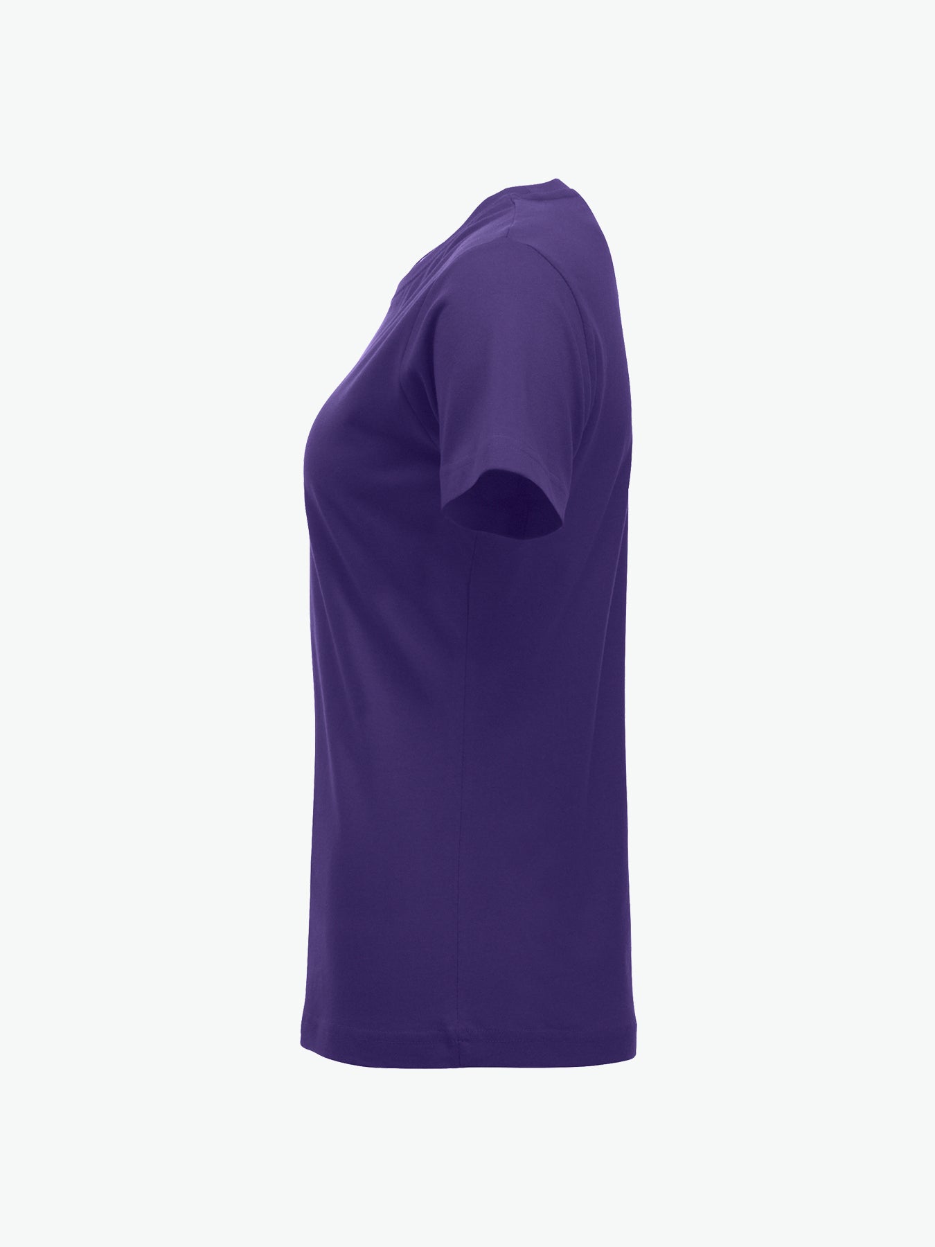 Clique New Classic-T Women - Helder Lila T-Shirt Dames Clique