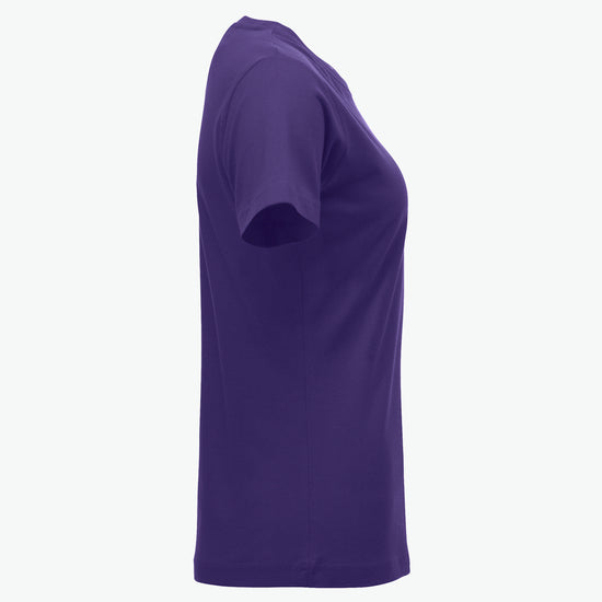 Clique New Classic-T Women - Helder Lila T-Shirt Dames Clique
