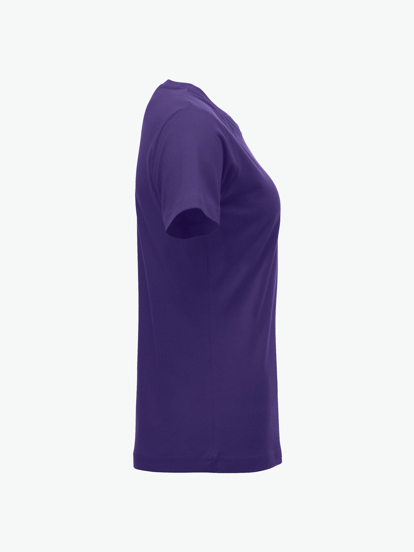 Clique New Classic-T Women - Helder Lila T-Shirt Dames Clique