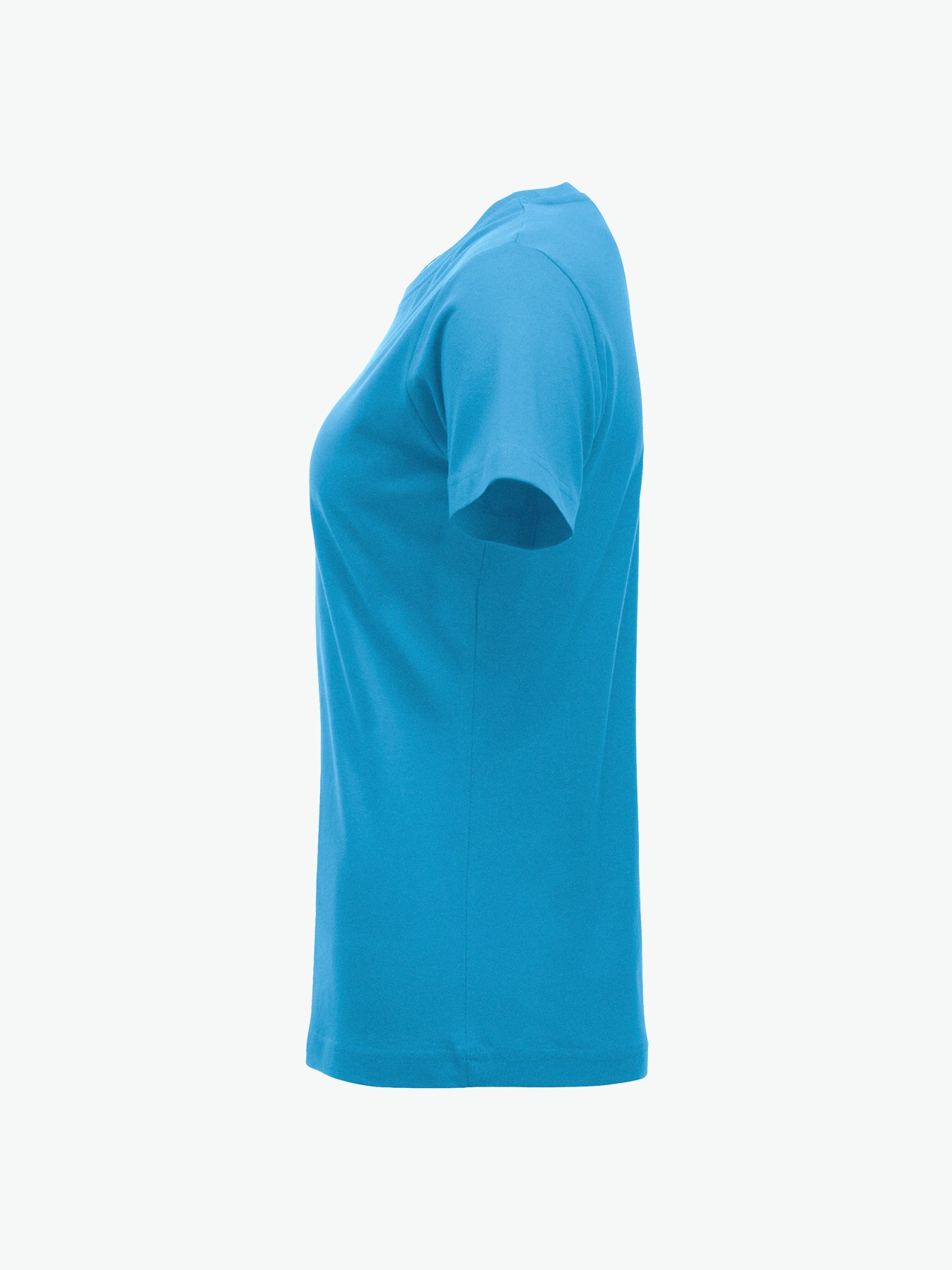 Clique New Classic-T Women - Turquoise T-Shirt Dames Clique
