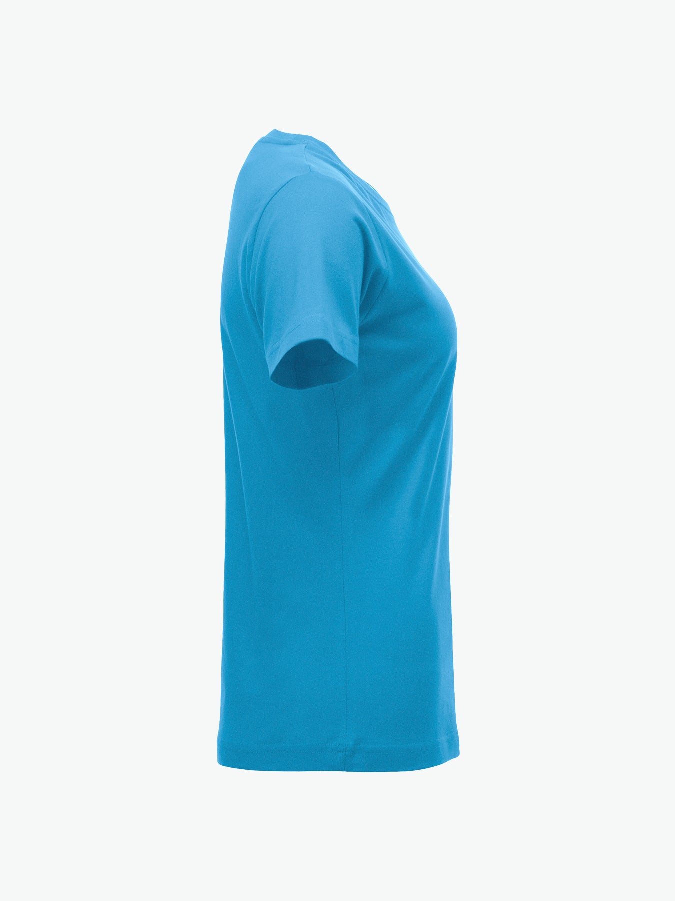Clique New Classic-T Women - Turquoise T-Shirt Dames Clique