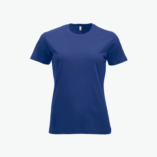 Clique New Classic-T Women - Blauw T-Shirt Dames Clique XS