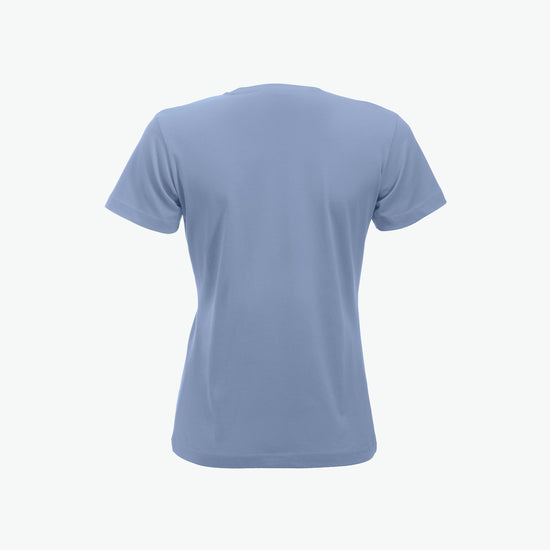 Clique New Classic-T Women - Lichtblauw T-Shirt Dames Clique