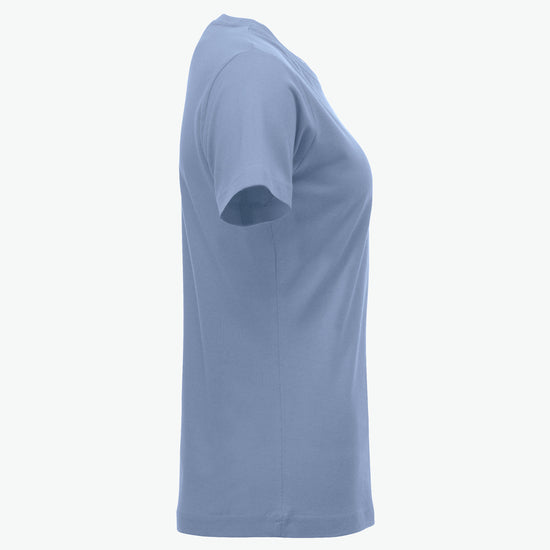 Clique New Classic-T Women - Lichtblauw T-Shirt Dames Clique