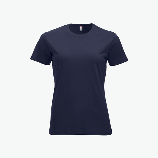 Clique New Classic-T Women - Dark Navy T-Shirt Dames Clique XS