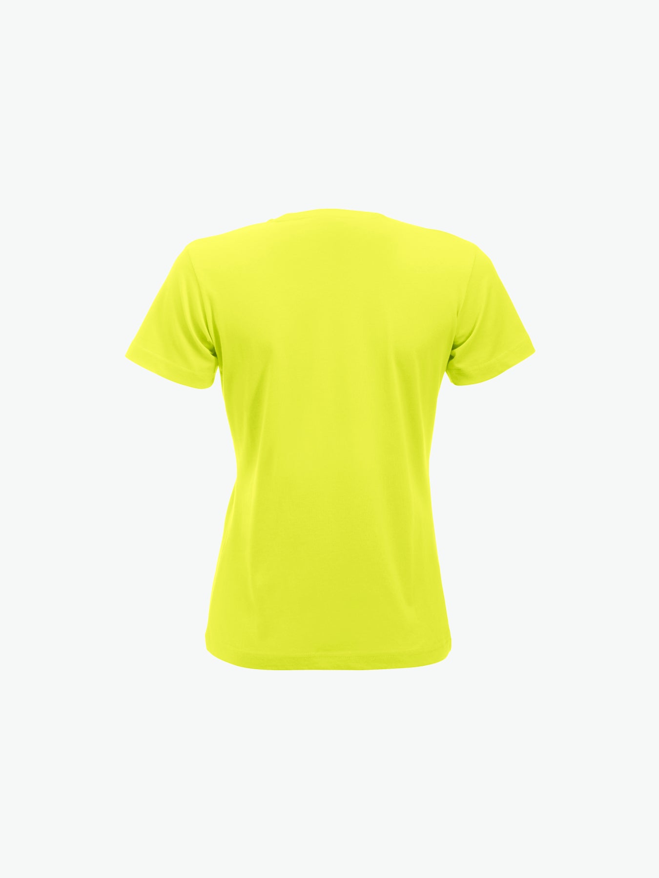 Clique New Classic-T Women - Signaalgroen T-Shirt Dames Clique