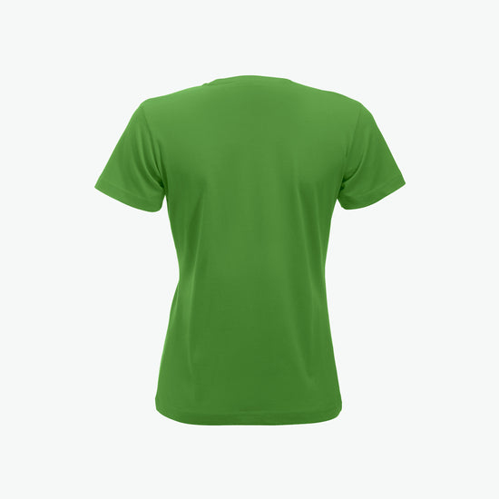 Clique New Classic-T Women - Appelgroen T-Shirt Dames Clique